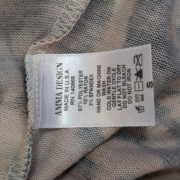 Amma Design Made In LA A-line Mini-Dress Abstract Colorful Pattern - Picture 3 of 14